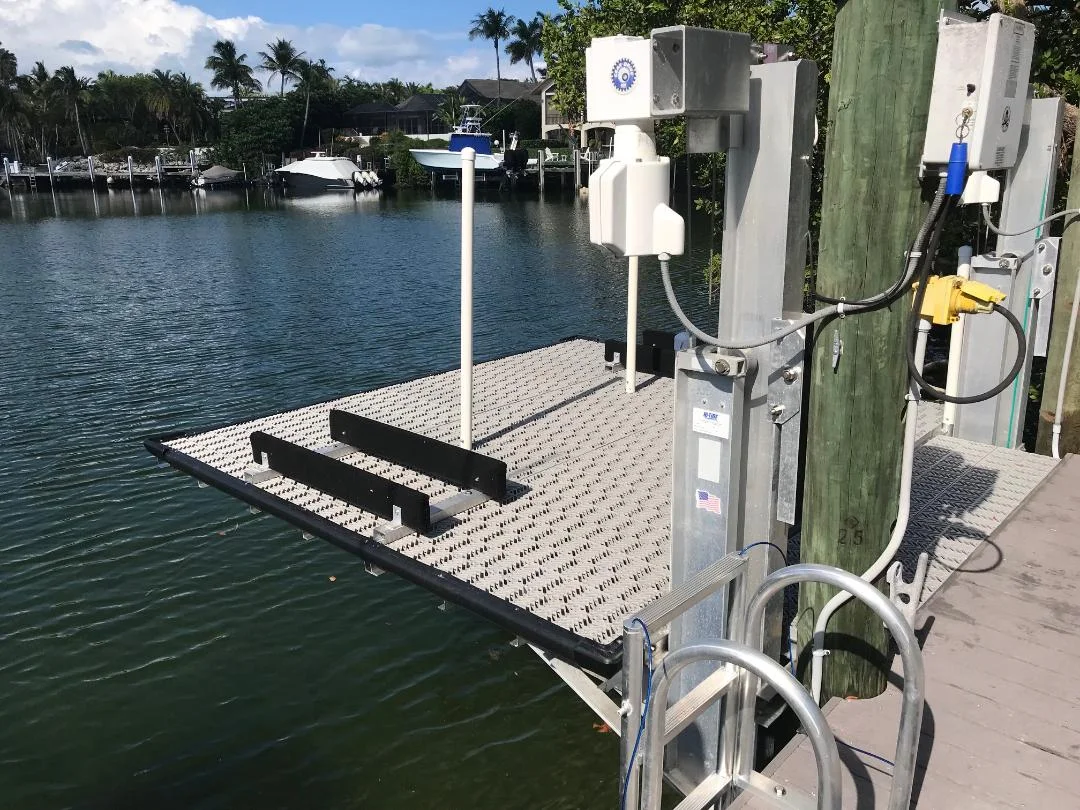 Have a Boat Lift, but No Boat? Why Not Turn Your Unused Lift into a Waterside Fun Pad!